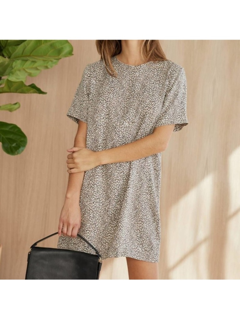 Jenni Kayne Leopard T-Shirt Dress
